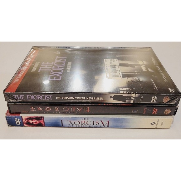 The Exorcist, Exorcist The Beginning, The Exorcism of Emily Rose DVD Lot - Picture 3 of 3